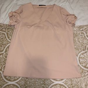 pink blouse